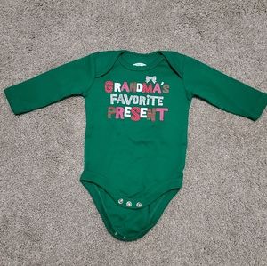 Baby girl Christmas onesie